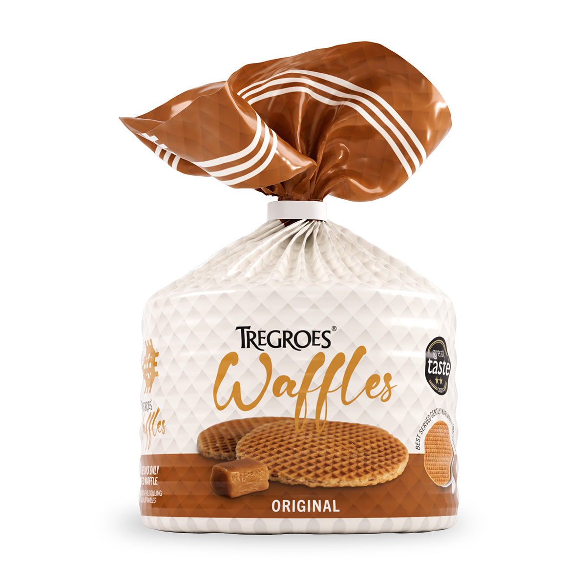 Tregroes Waffles Original Toffee in Cello